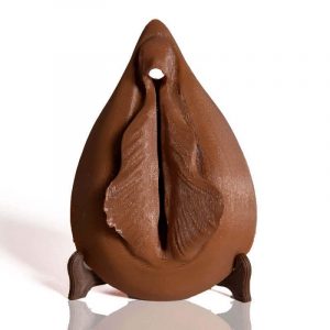 Vulve (repos) – Modèle 3D - Chair foncé (Filaflex)