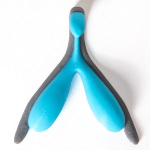 Clitoris en érection - Bleu/Gris PLA+ (rigide)